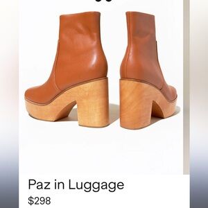 Never worn Charolette Stone Paz Boots